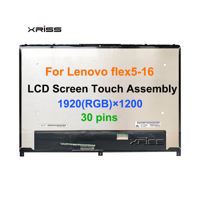 شراء 16شاشة لمسة 0.0 بوصة لشركة لينوفو IdeaPad Flex 5-16 Series Flex 5 16ALC7 16IAU7 تجميع الشاشة FHD 1920x1080 التصنيع عبر الإنترنت
